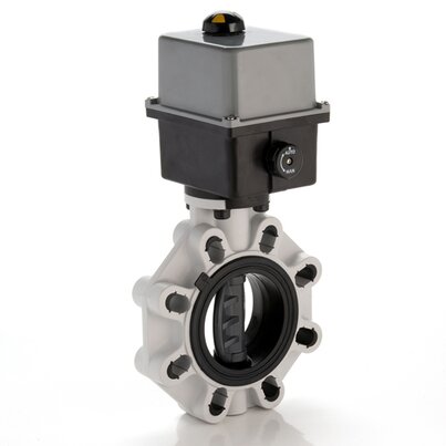 FKOC/CE 400V AC ISO-DIN DN 250-300 - electrically actuated butterfly valve