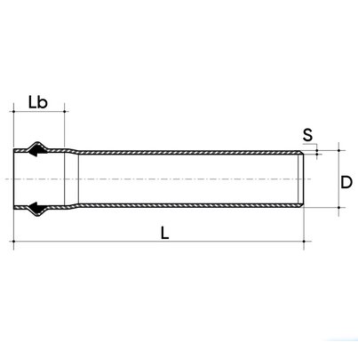 Напорни PVC-U тръби PN10 SDR 21 - SDR 26