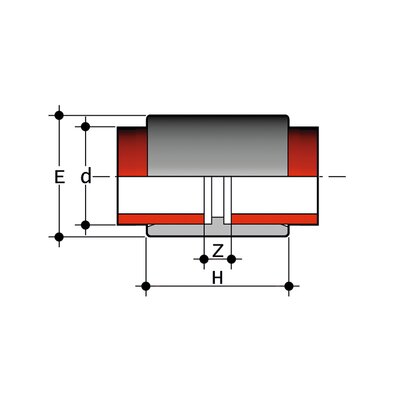 MIM - Fitting for socket welding, end connector