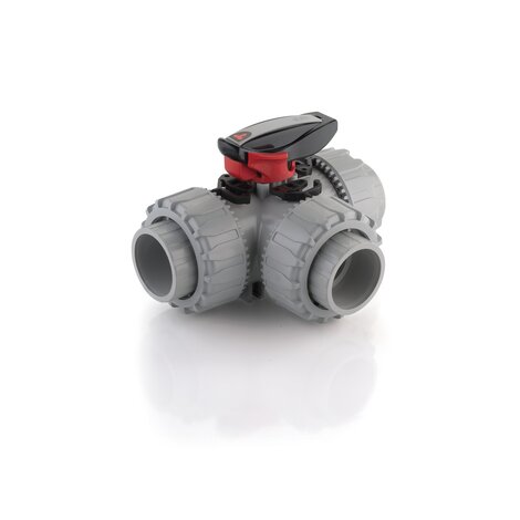 TKDAC - DUAL BLOCK® 3-way ball valve DN 10:50