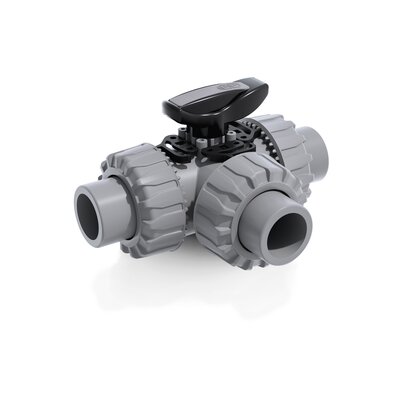 LKDAC - DUAL BLOCK® 3-way ball valve DN 10:50