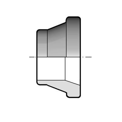 QBE PE100 special stub flange